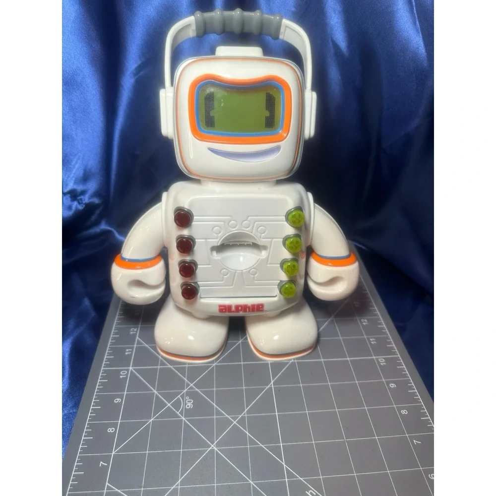 2009 Playskool Alphie Robot Tested & Working - No Cards - Educational Toy